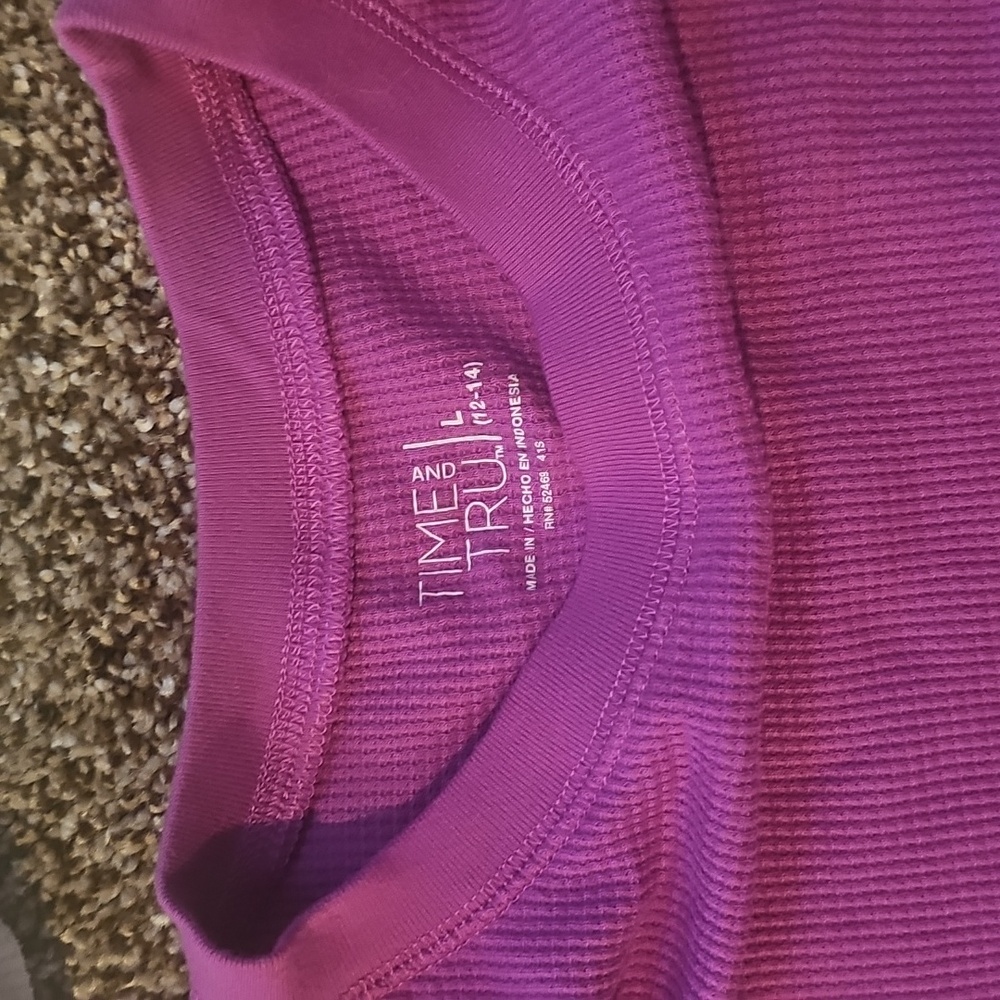 Set of Four Long Sleeve Henley Tops - Picture 5 of 6